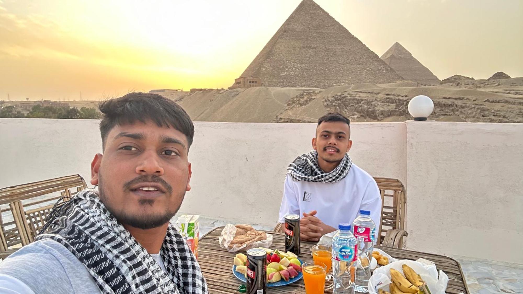 Alba Pyramids View Kair Zewnętrze zdjęcie