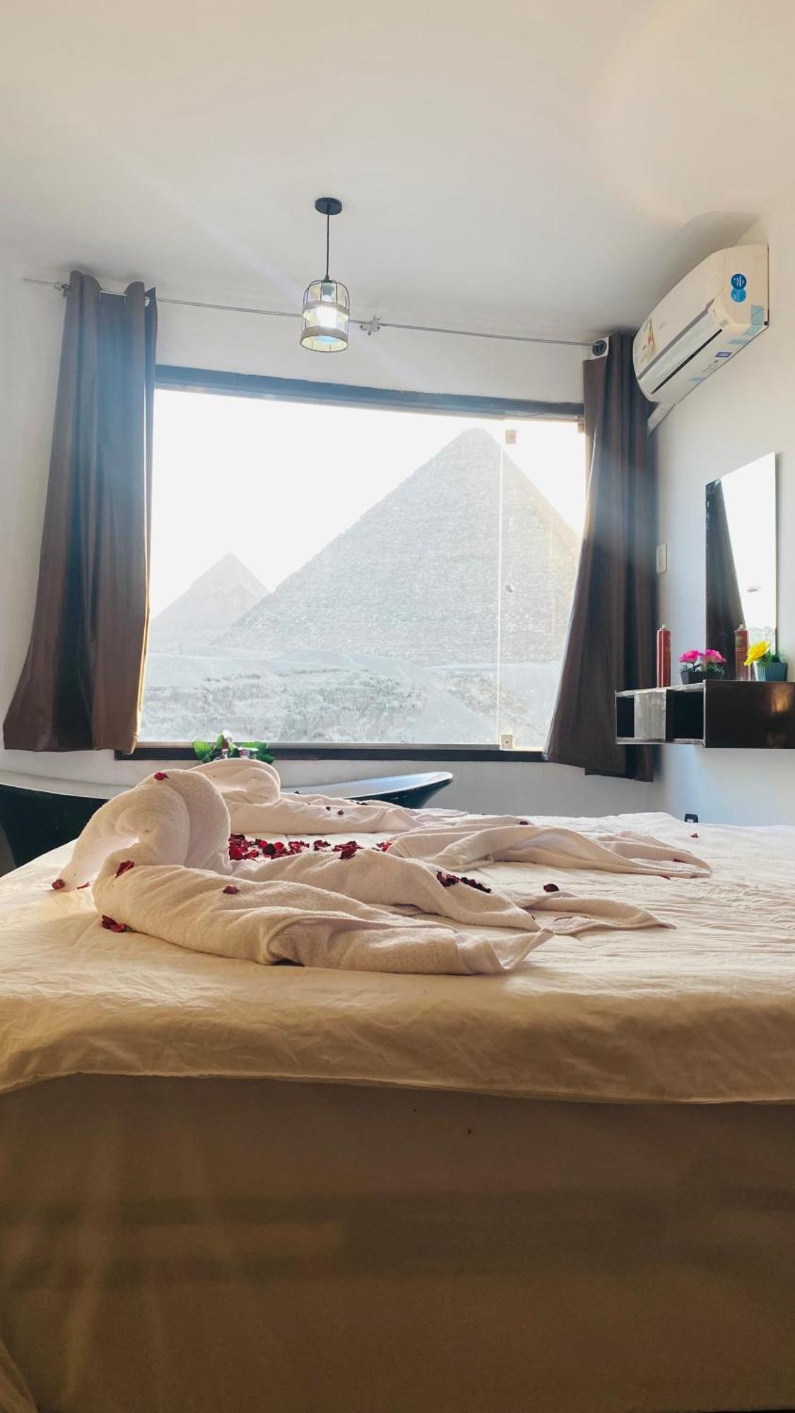 Alba Pyramids View Kair Zewnętrze zdjęcie