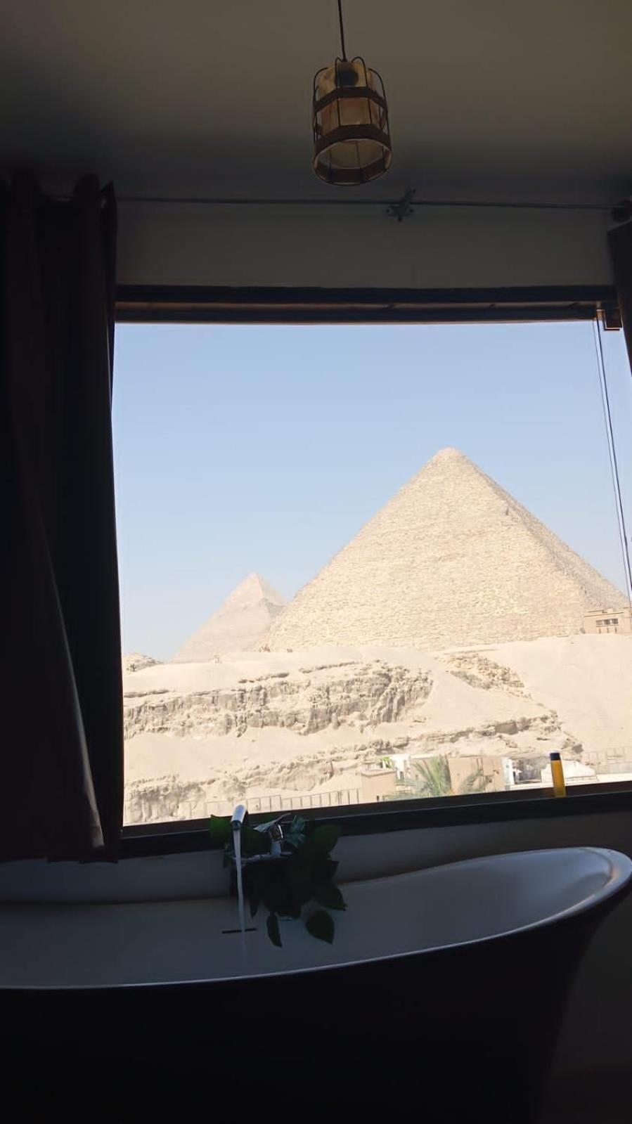 Alba Pyramids View Kair Zewnętrze zdjęcie